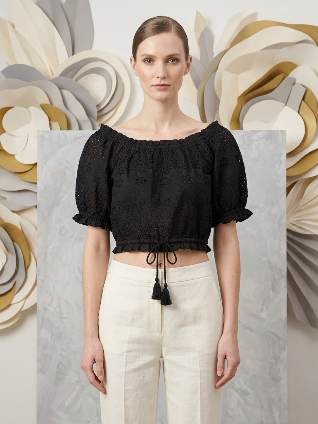 Women Cotton Croptop -AL3738