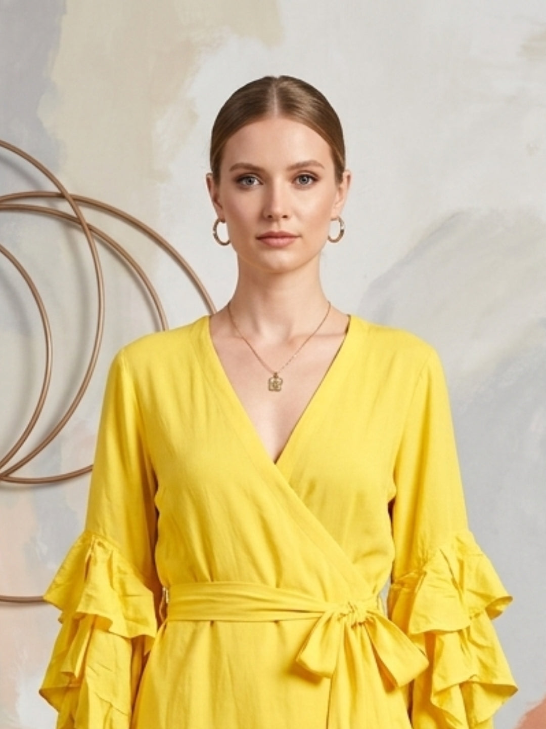 Women Rayon Midi Dress -AL3749