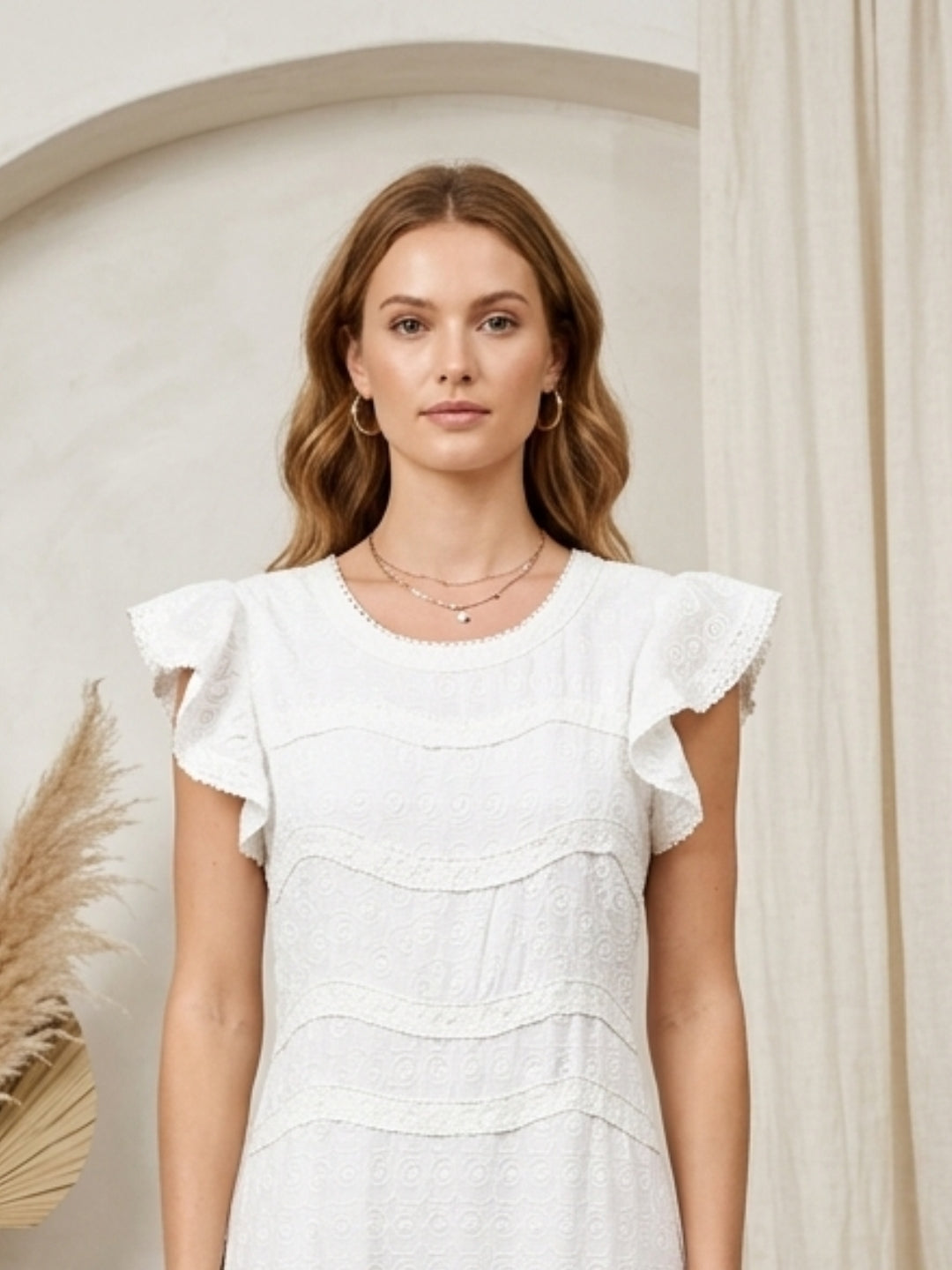 Women Cotton Dress -AL3744