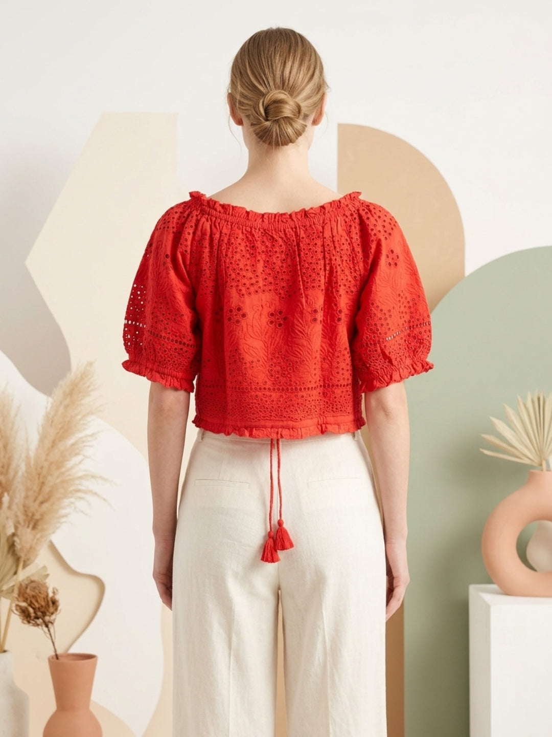 Women Cotton Croptop -AL3738