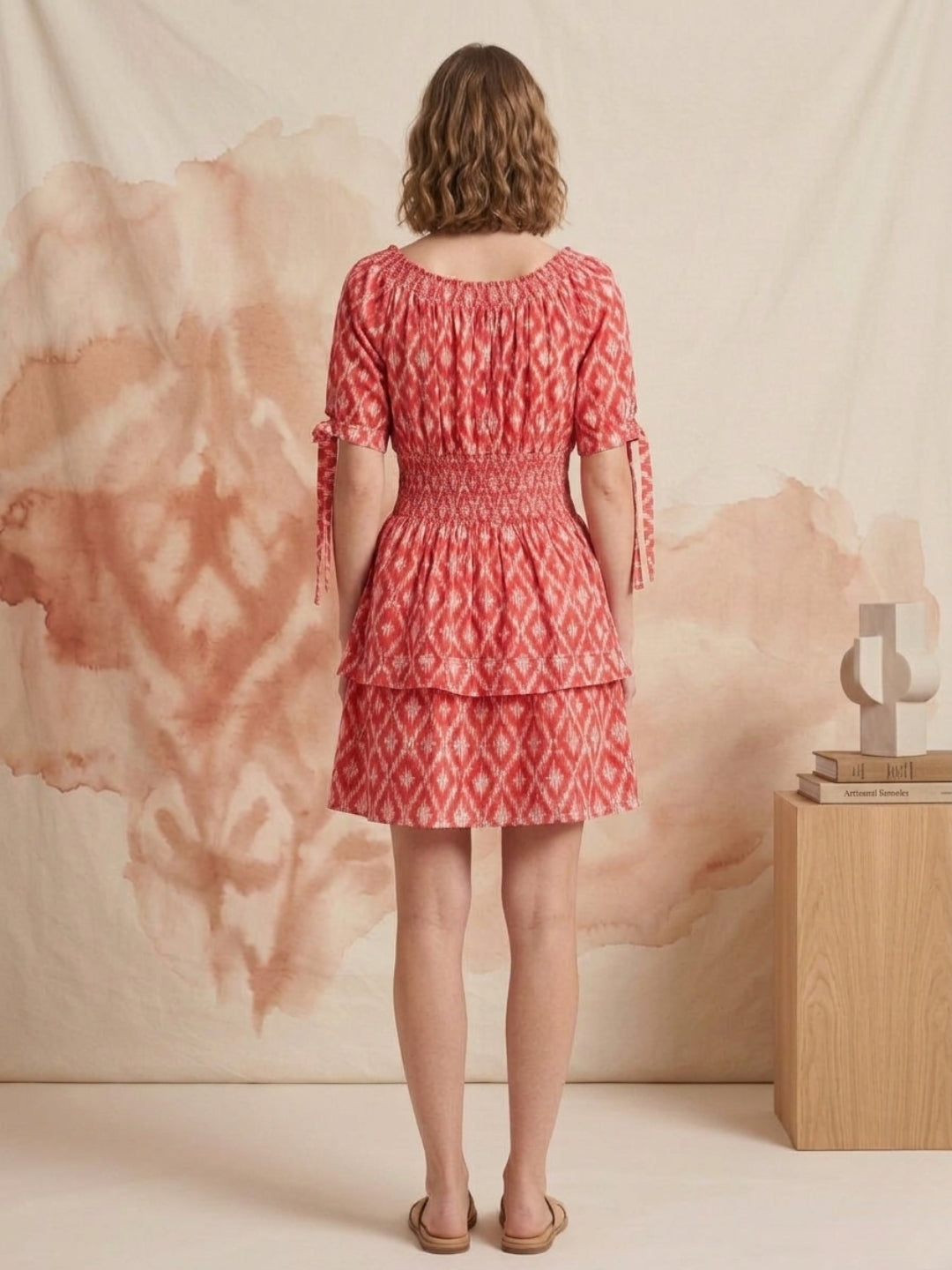 Women Cotton Midi Dress -AL3750