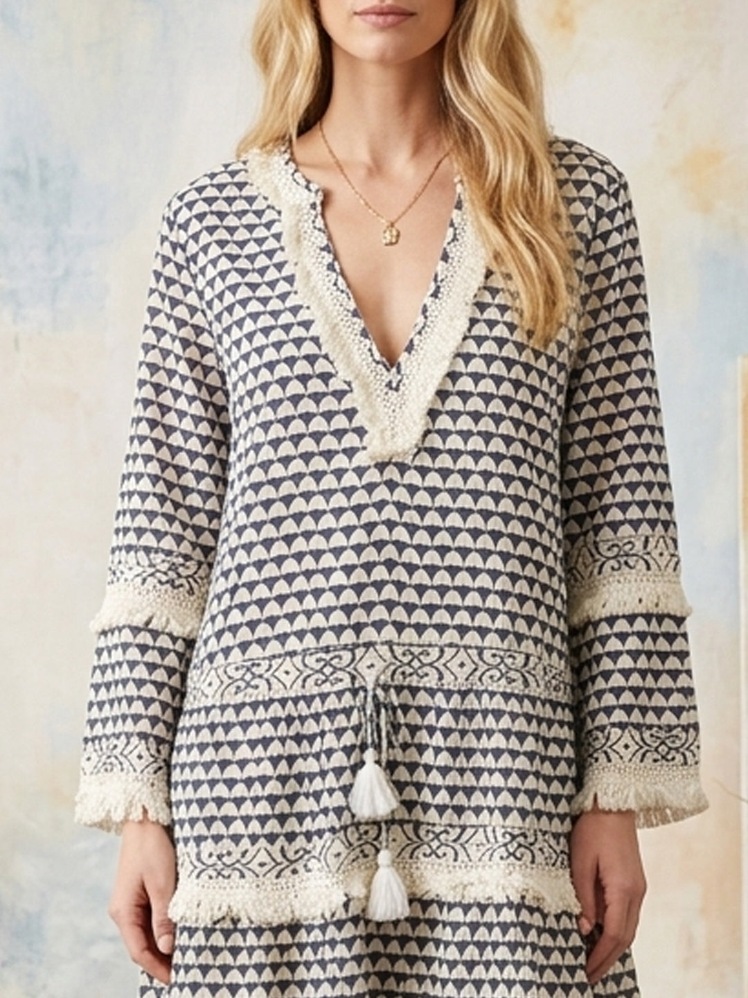 Women Cotton Midi Dress -AL3718