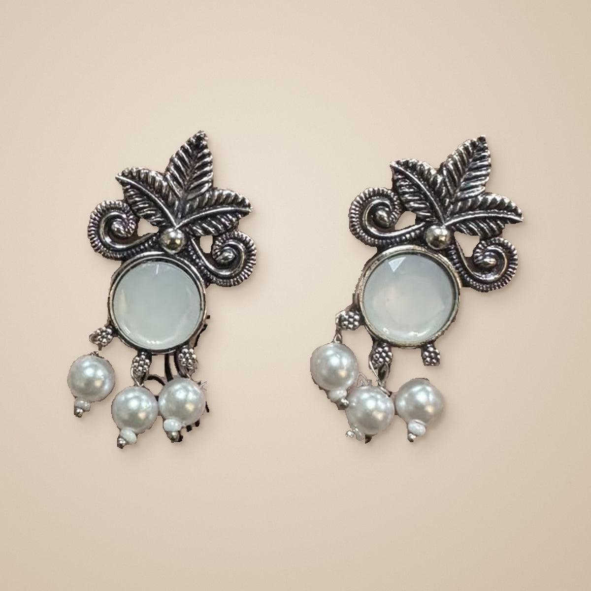 Free Oxidized Jhumki Worth AED 25