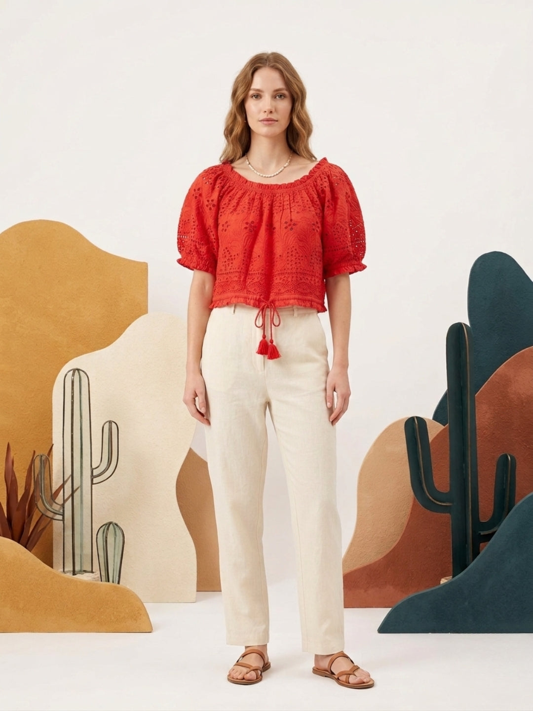 Women   Cotton Croptop -AL3738