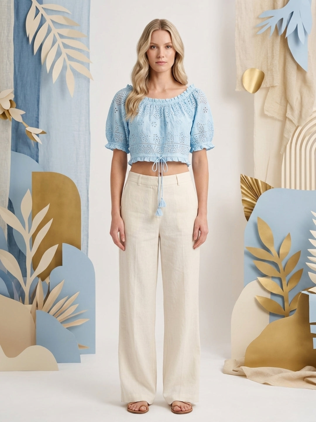 Women   Cotton Croptop -AL3738