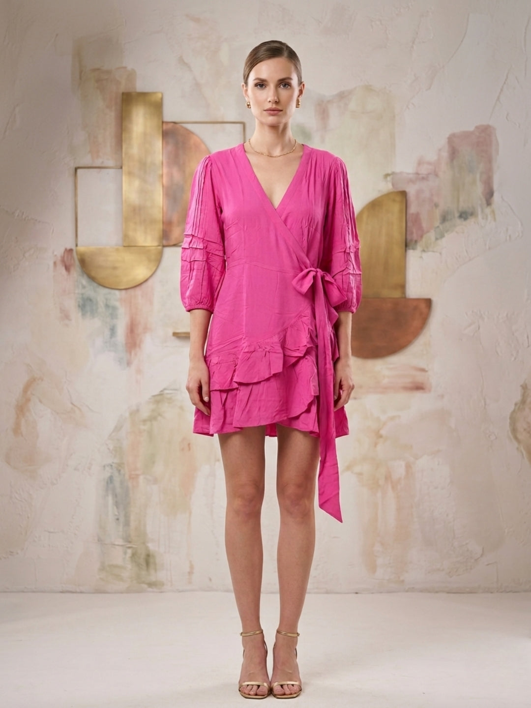 Women   Rayon Midi Dress -AL3749