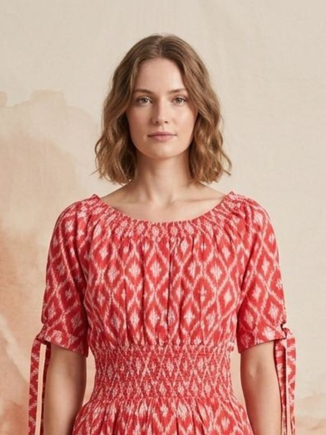 Women   Cotton Midi Dress -AL3750