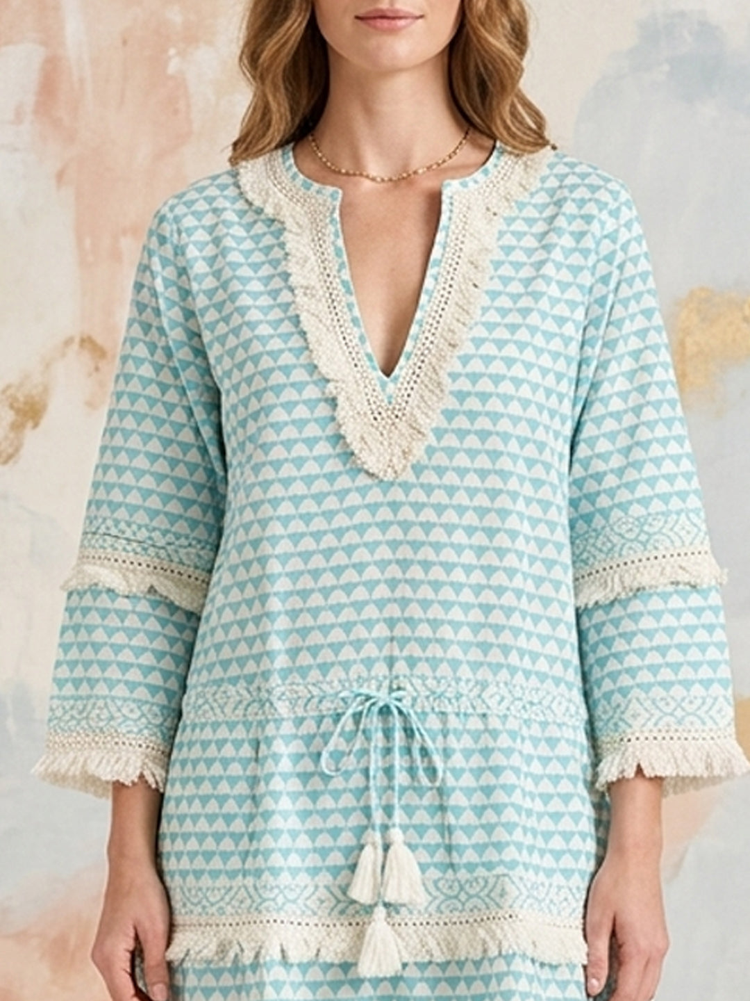 Women   Cotton Midi Dress -AL3718
