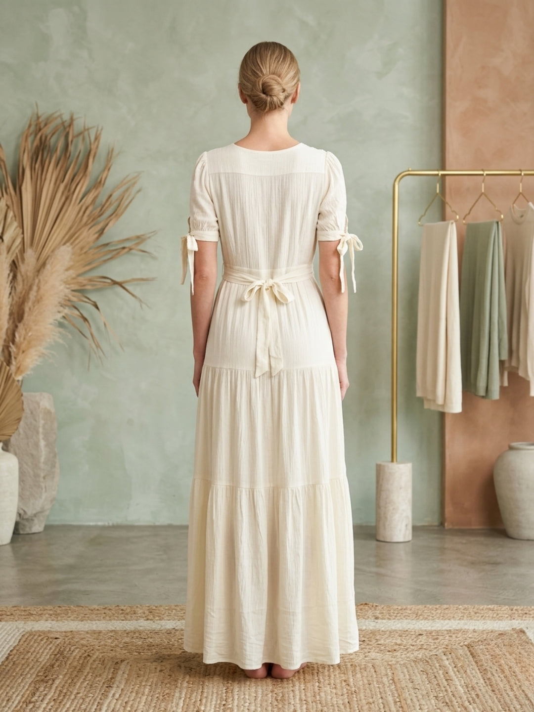 Women   Modal Full Dress -AL3863