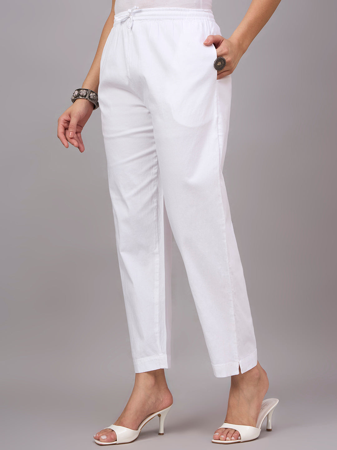 Women Cotton Pant -AL4117