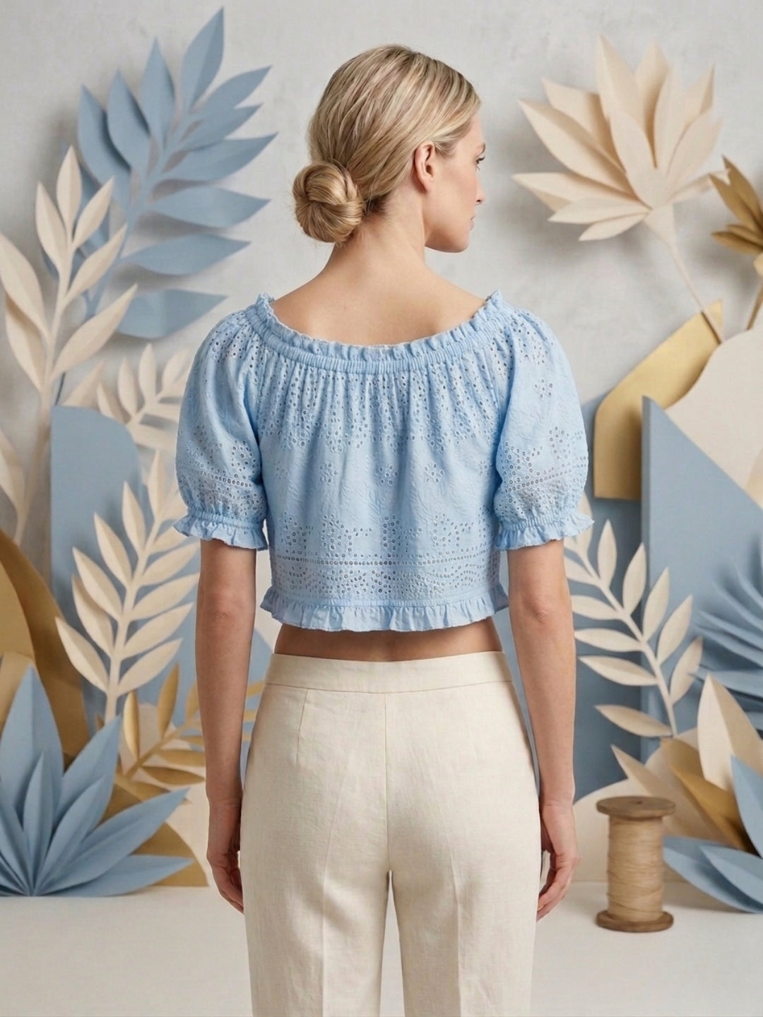 Women   Cotton Croptop -AL3738