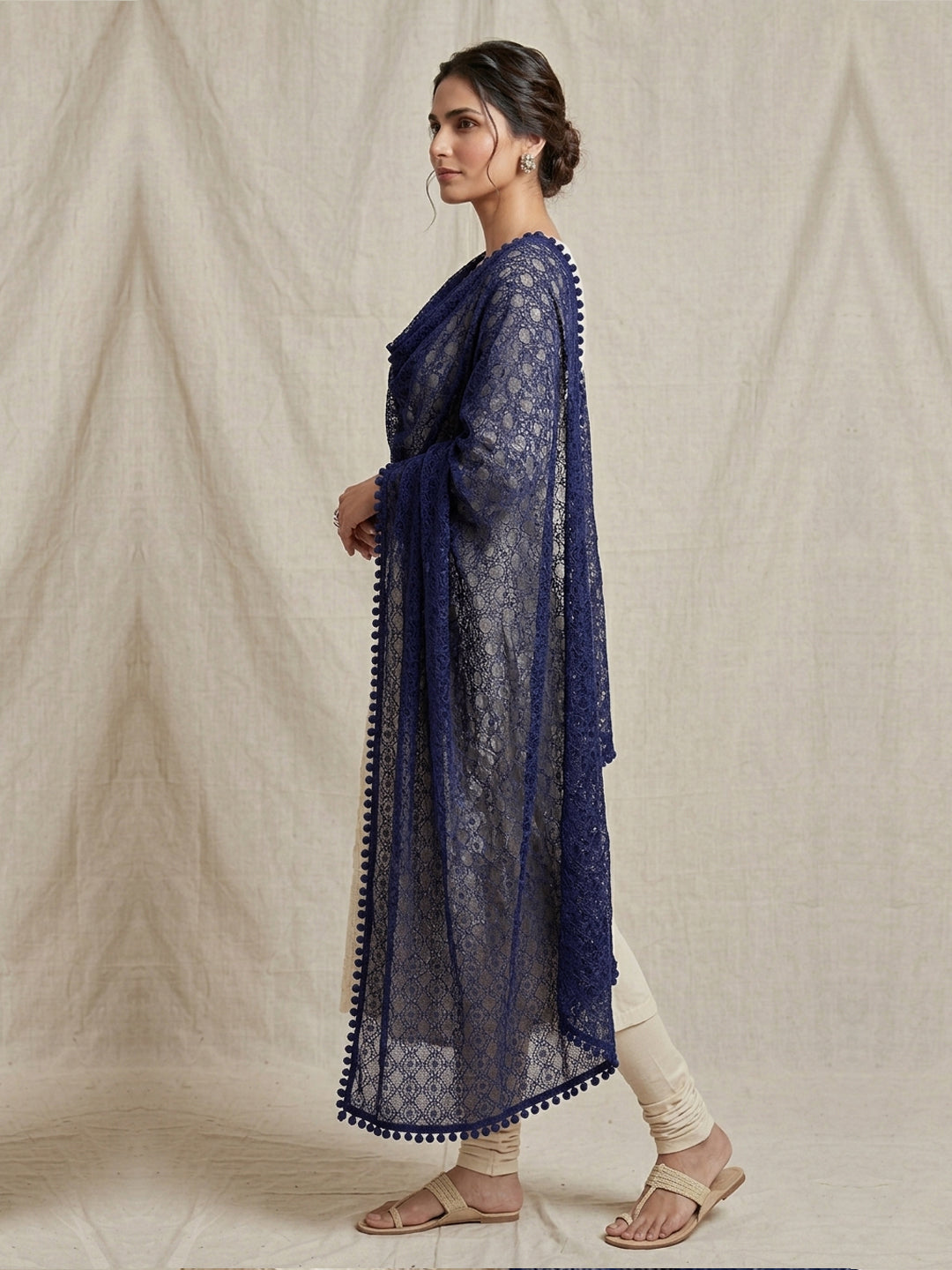 Women   Georgette Dupatta -AL3720