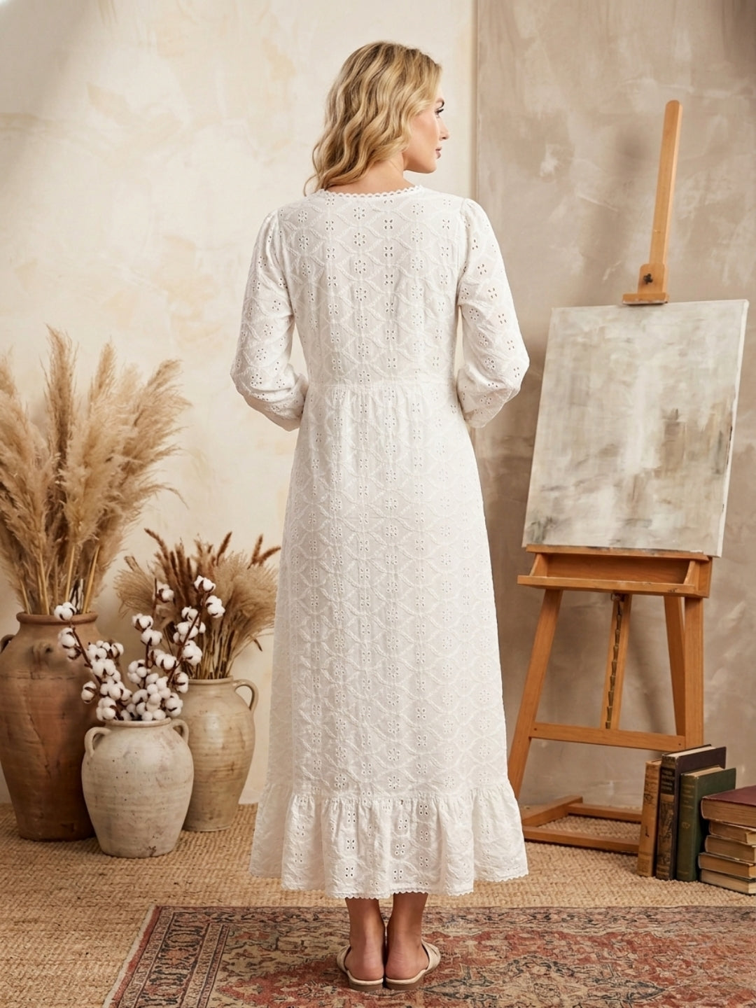 Women   Cotton Overcoat -AL3874