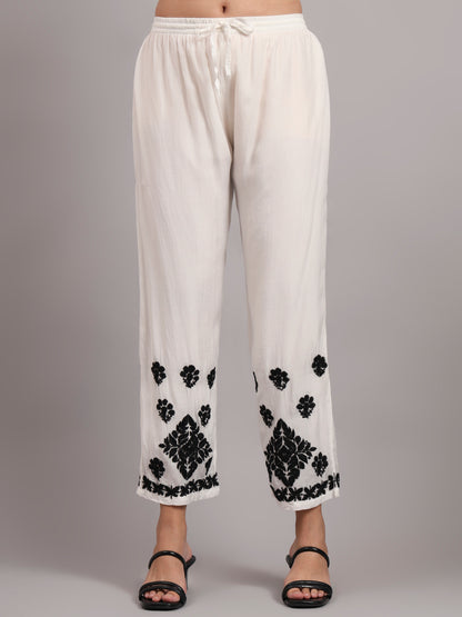 Women Hand Embroidered Chikankari Muslin Kurta Set-AL4079KS