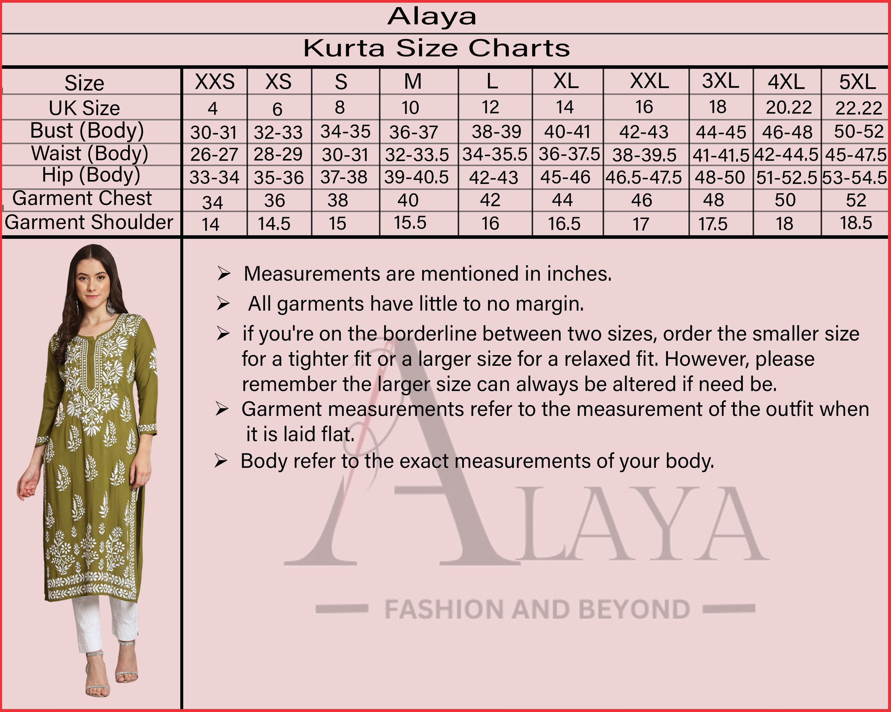 Hand Embroidered Chikankari Mulmul Straight Kurta-AL3648 Pink